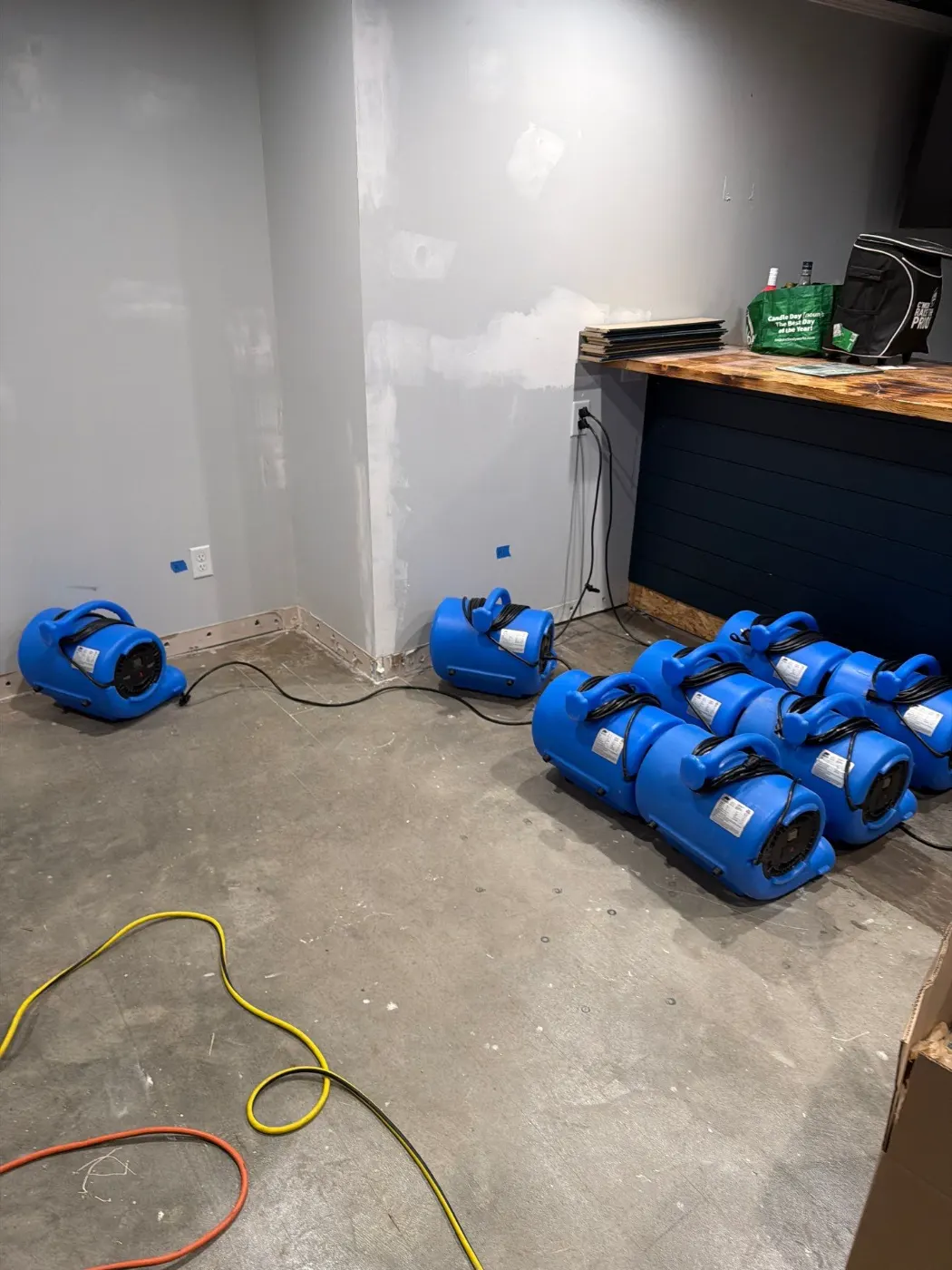 Water damage restoration by Augusta Water Restoration near Rocky Ripple, IN